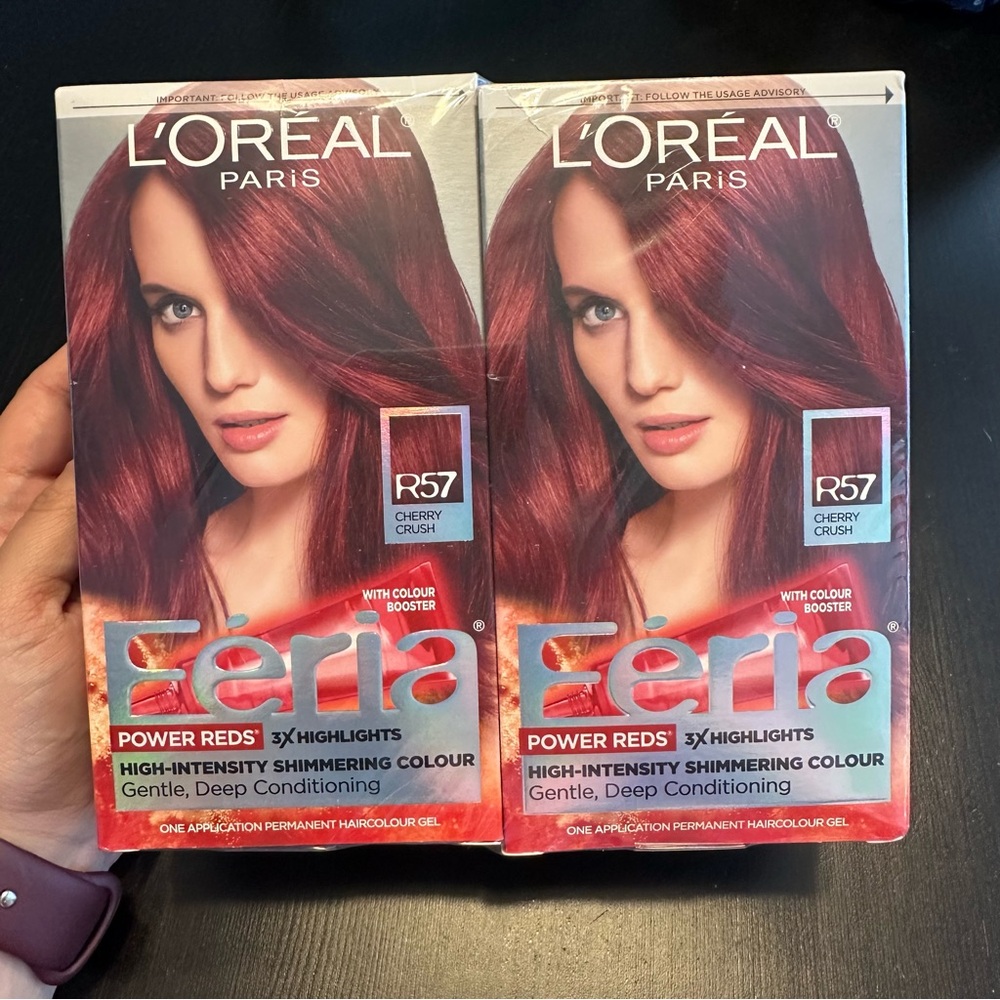 L'Oreal Feria Power Reds Hair Color - Cherry Crush